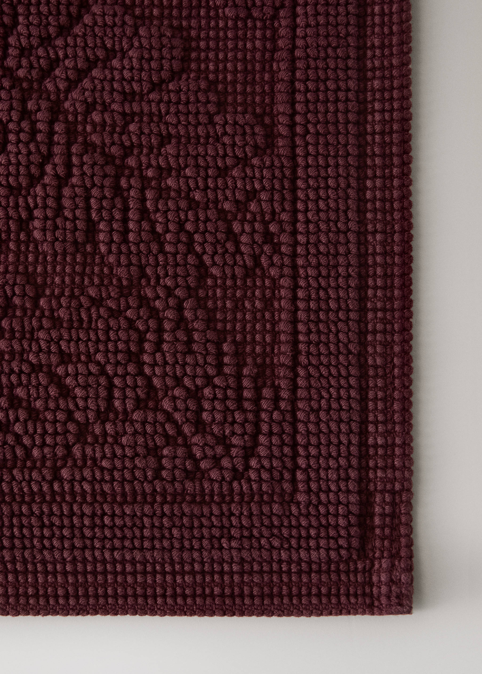 Cotton jacquard bath rug - Details of the article 2