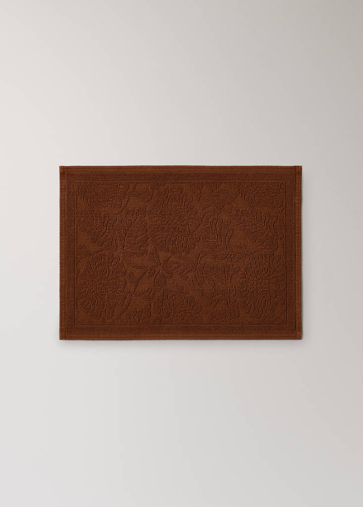 Cotton jacquard bath rug - thumbnail 2