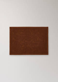 Cotton jacquard bath rug — Russet 4