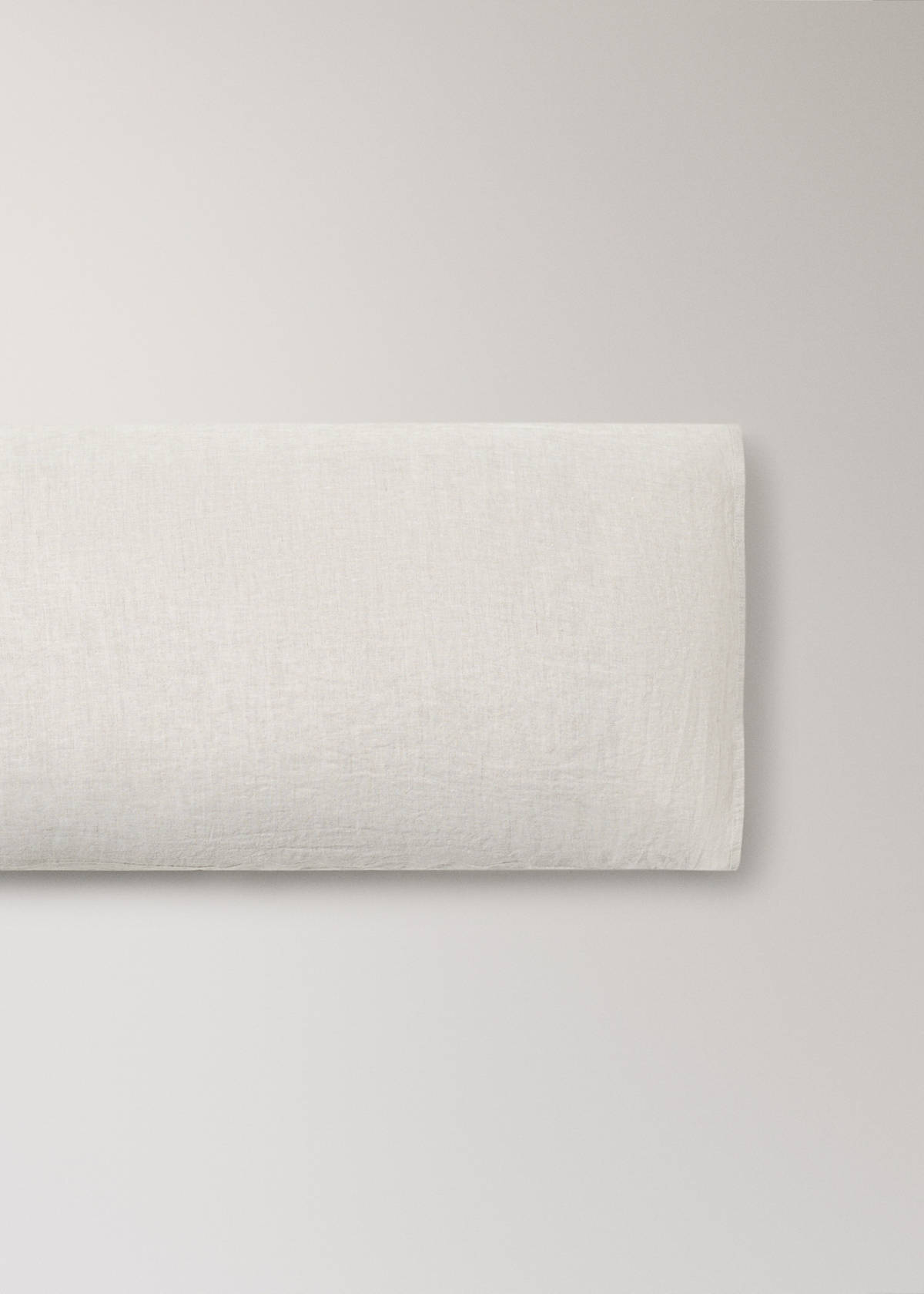 Washed linen pillowcase 45x110 cm — Sand