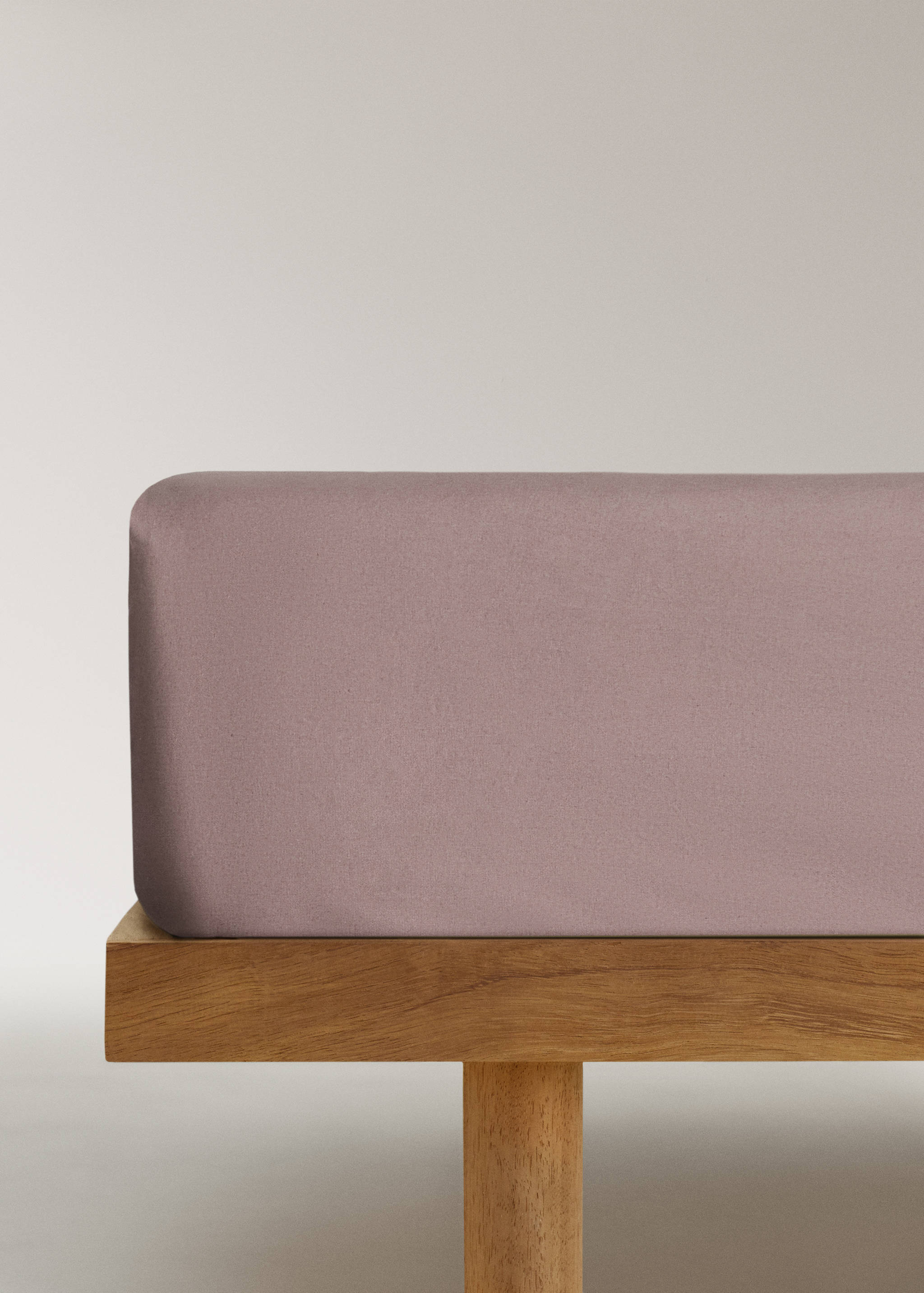Drap-housse percale de coton 200 fils lit 150 cm - Article sans modèle