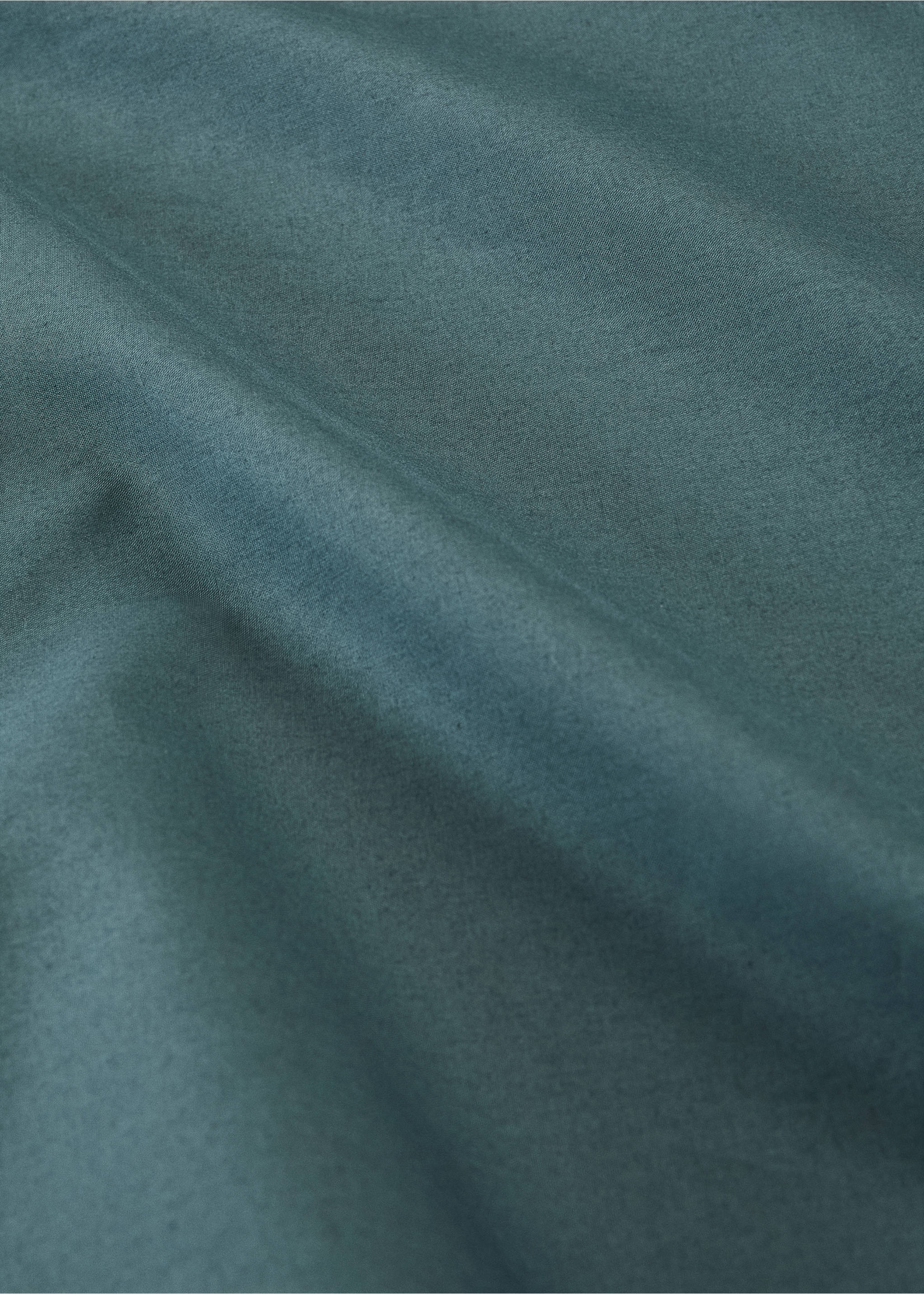 Drap-housse percale de coton 200 fils lit 150 cm - Détail de l'article 1, Vert. Ref: 37042955-00.