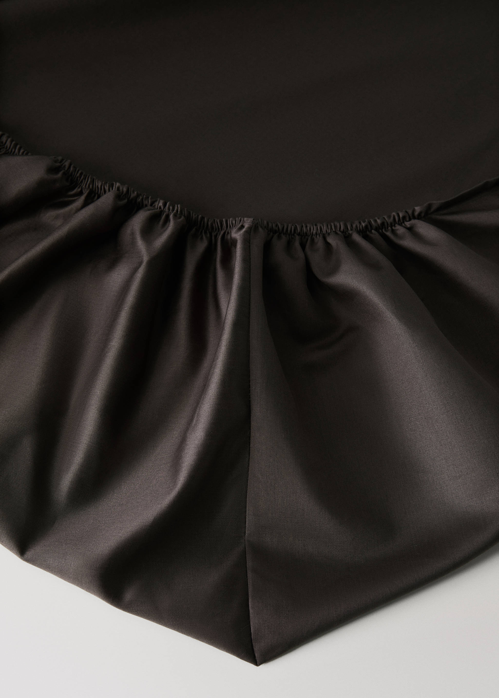 600 threads washed cotton fitted sheet King bed - Details of the article 2
