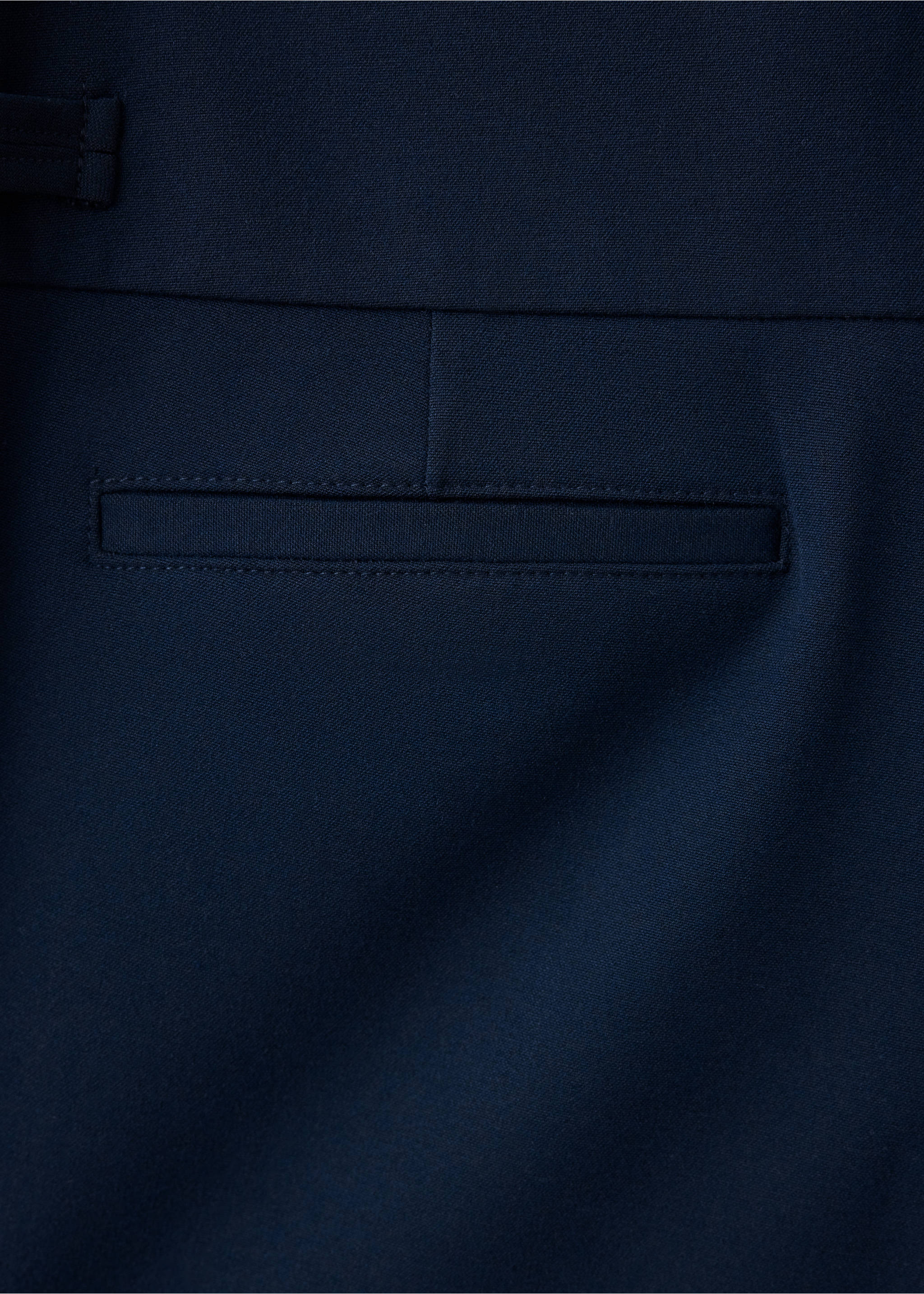 Pantalón wide leg high waist - Detalle del artículo 0, Azul marino. Ref: 37043276-00.