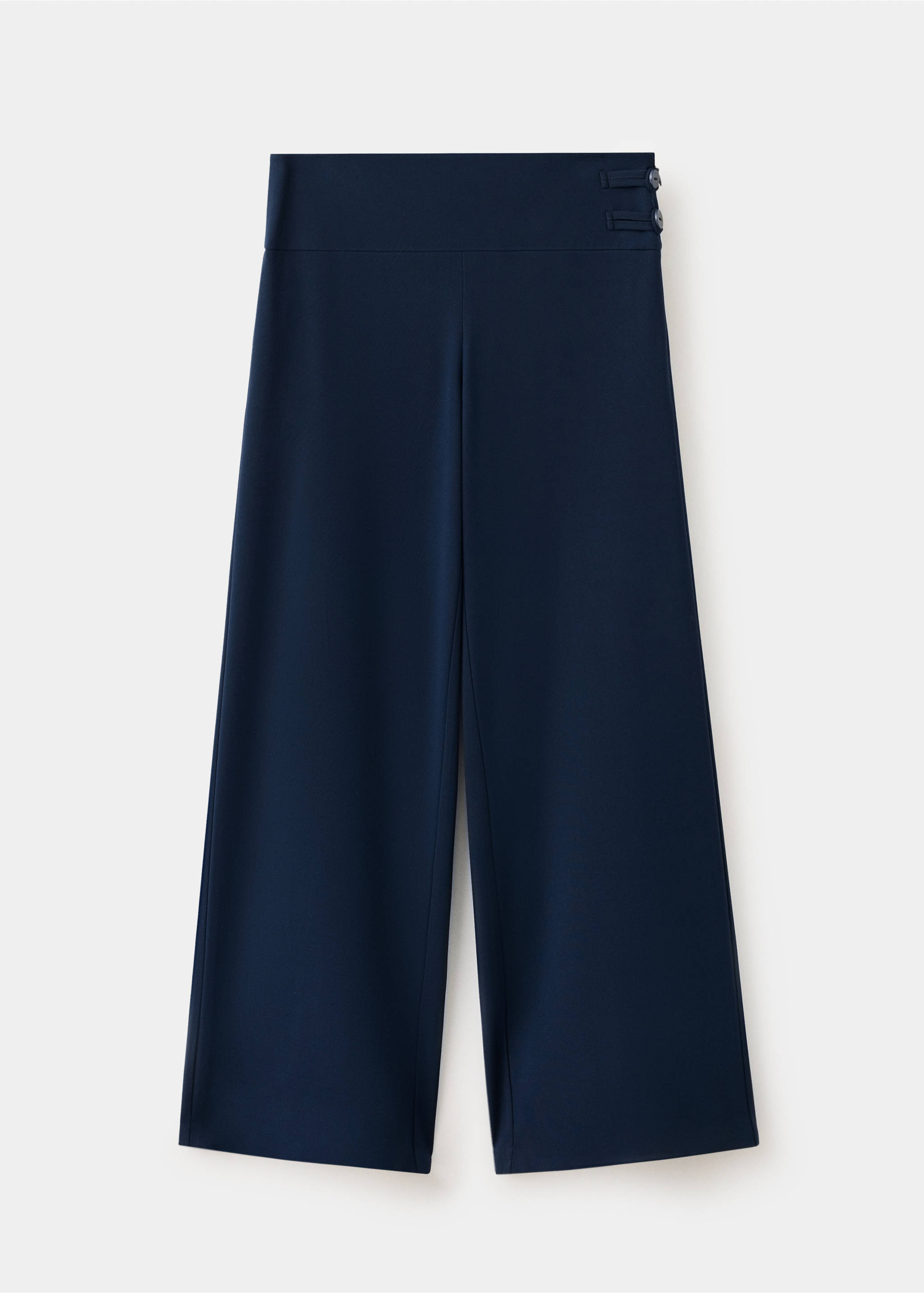 Pantalón wide leg high waist - Artículo sin modelo, Azul marino. Ref: 37043276-00.