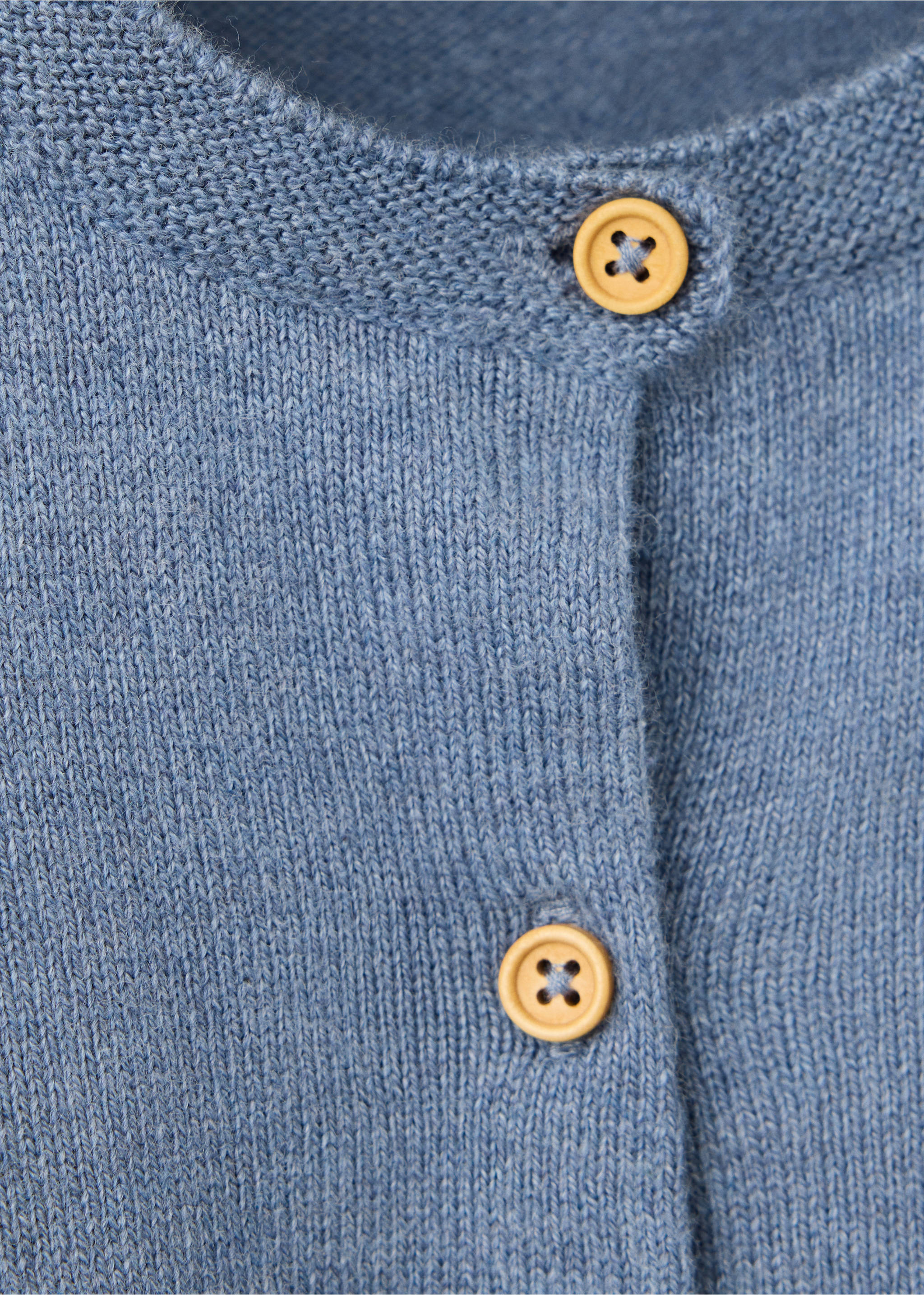 Cardigan maille manches longues - Détail de l'article 8, Bleu. Ref: 37043284-00.