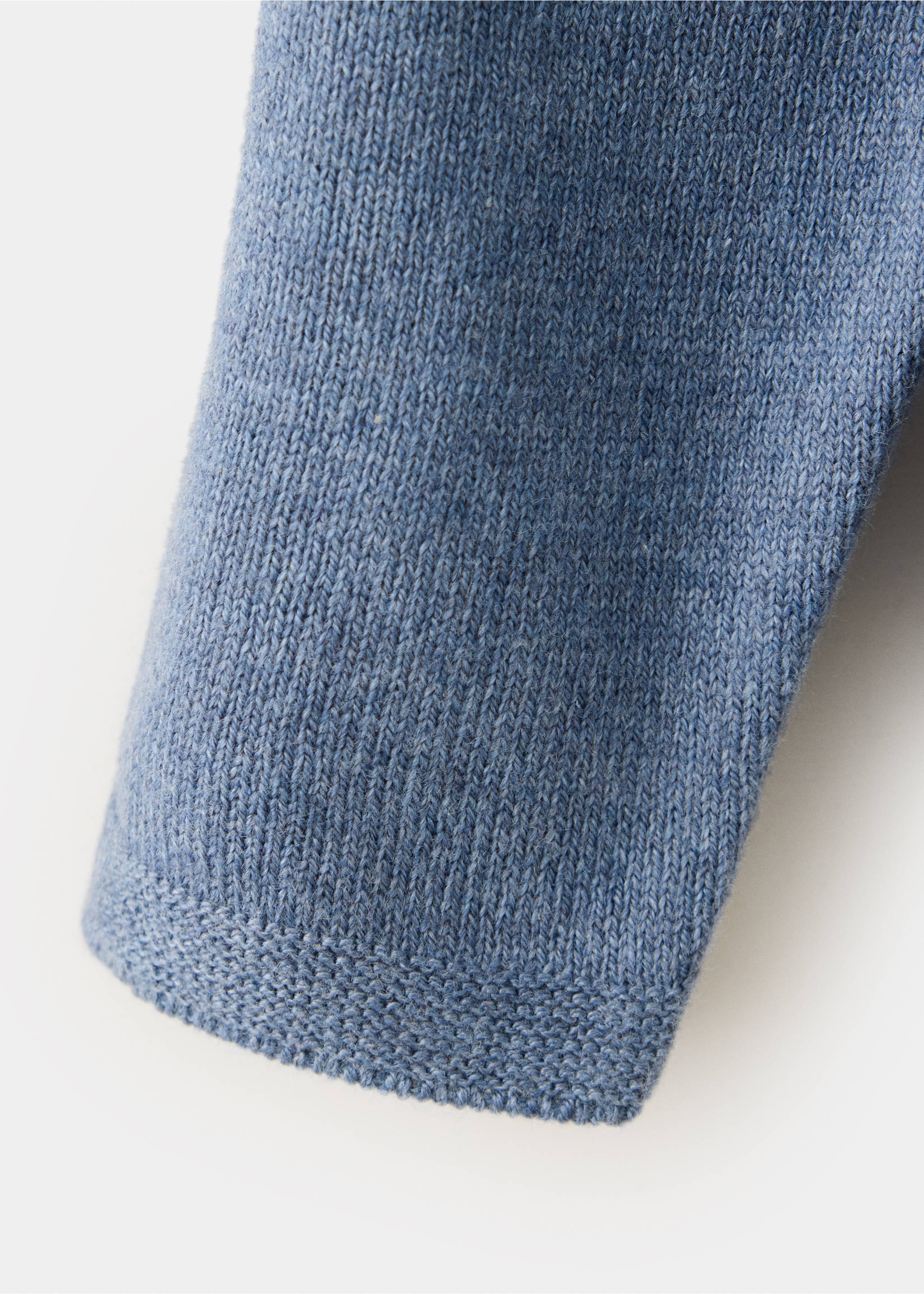 Cardigan maille manches longues - Détail de l'article 0, Bleu. Ref: 37043284-00.
