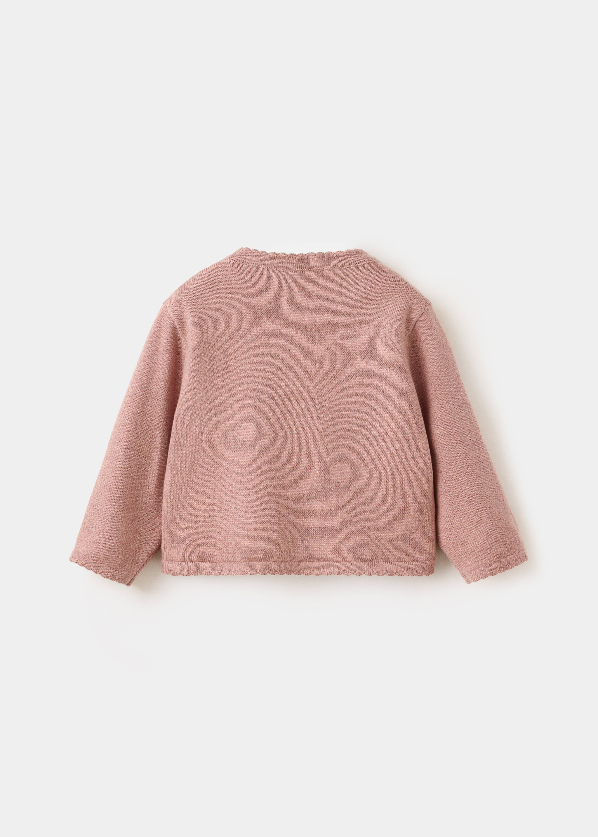 Cardigan maille manches longues - Verso de l’article