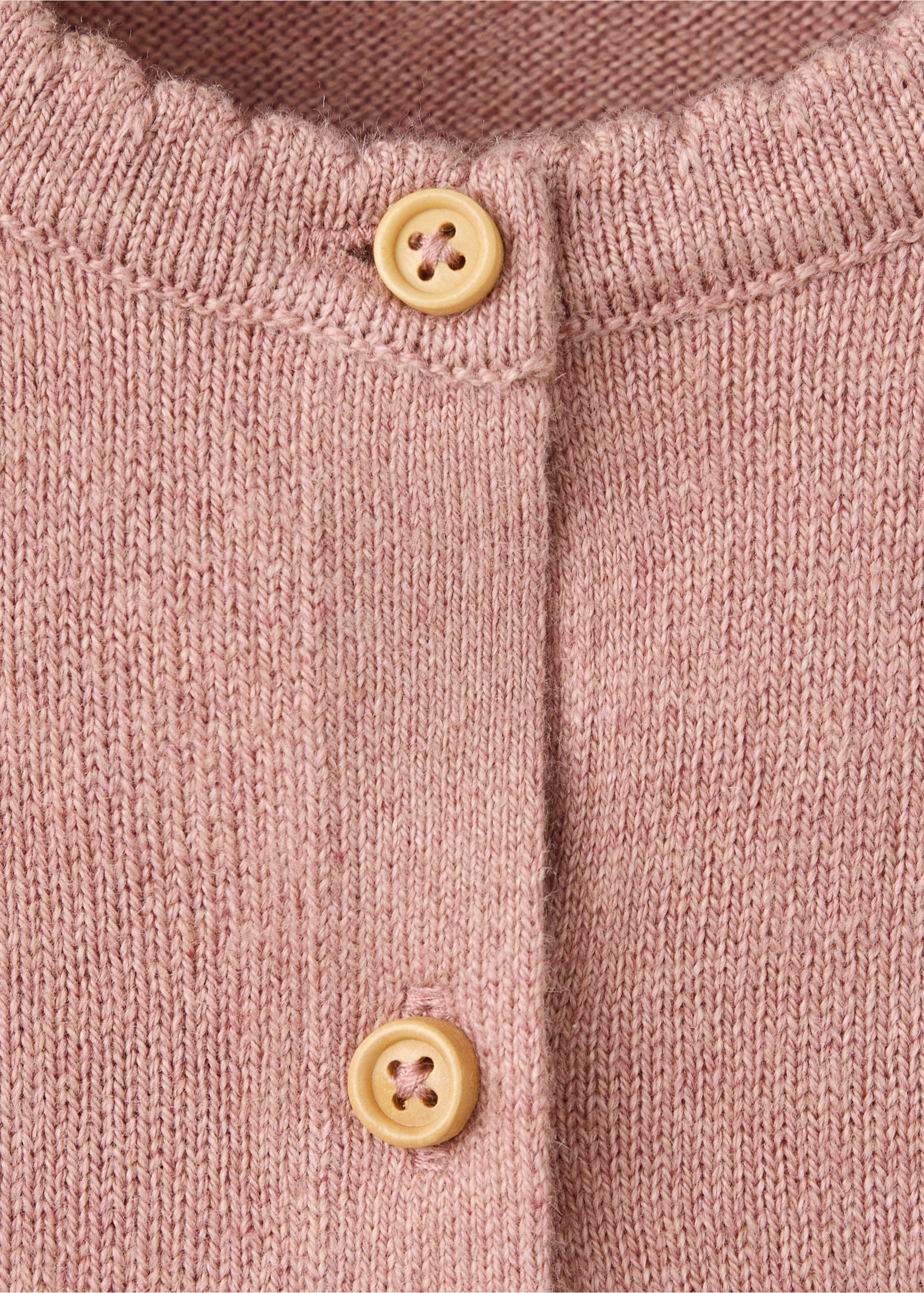 Cardigan maille manches longues - Détail de l'article 8, Rose. Ref: 37043285-00.