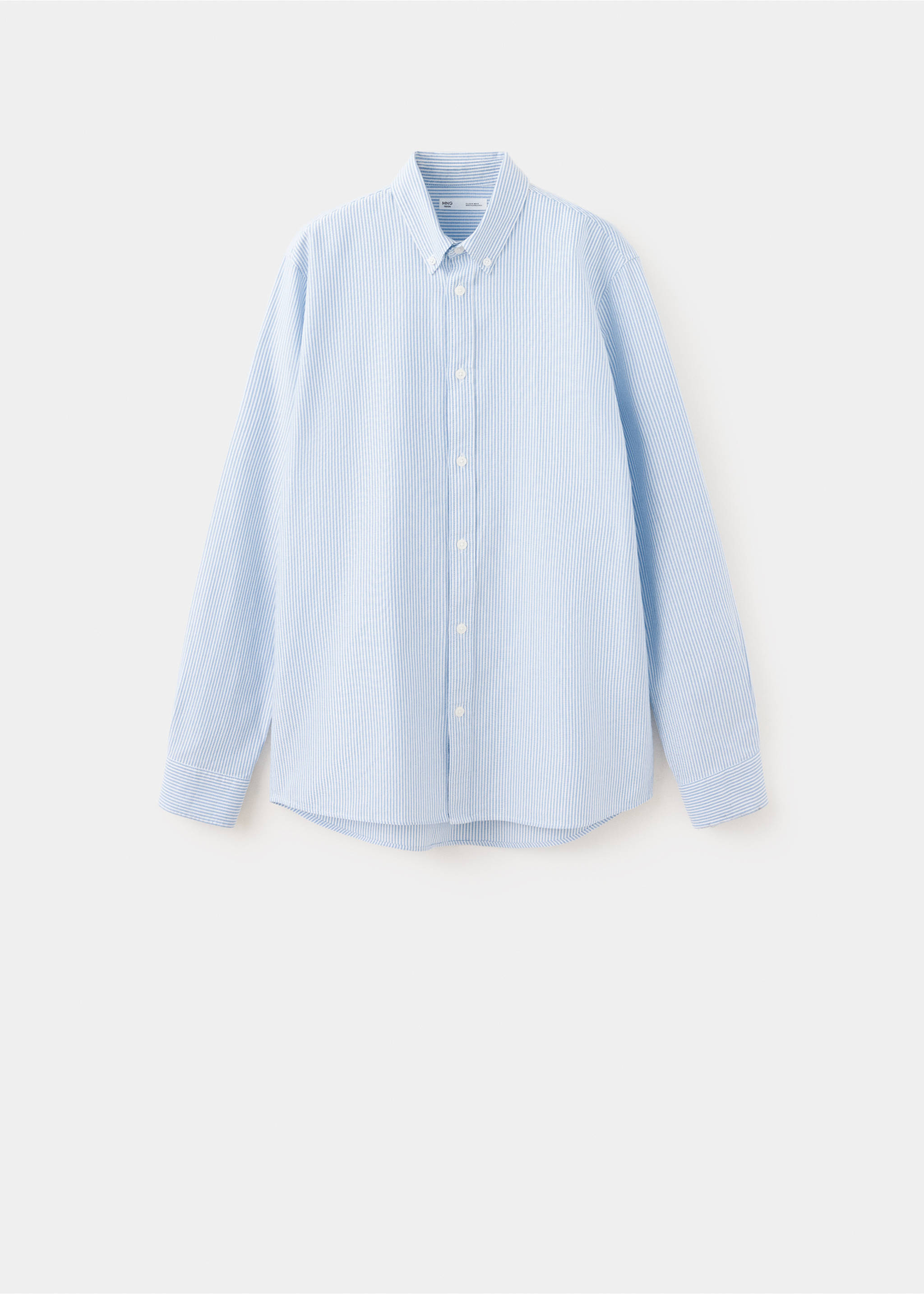 Camisa 100% algodón Oxford - Artículo sin modelo, Azul celeste. Ref: 37043290-00.