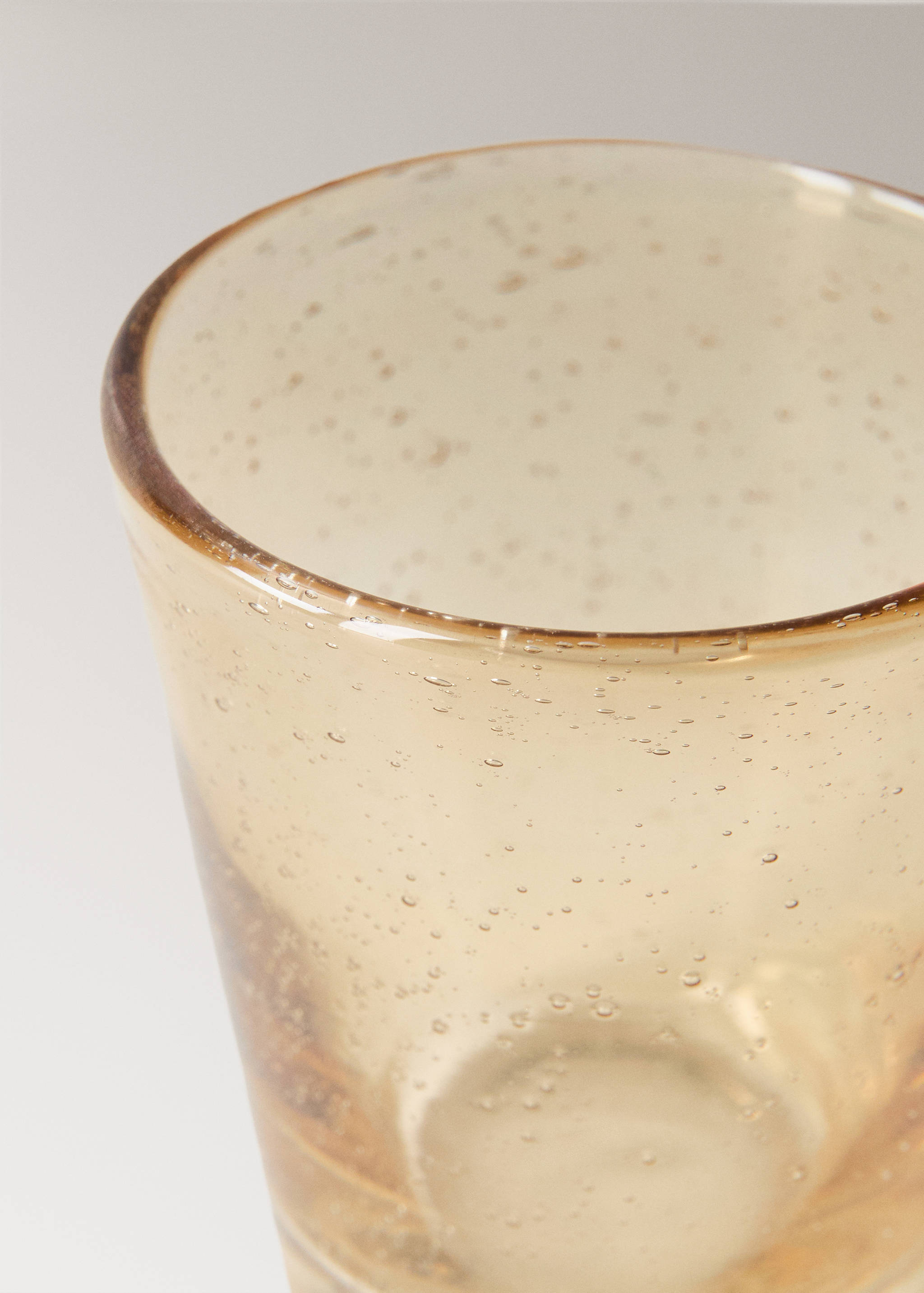 Gobelet en verre à bulles coloré - Détail de l'article 1