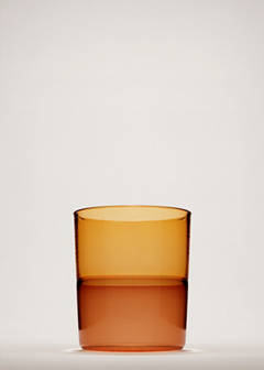 Two-tone borosilicate glass — Ochre 1