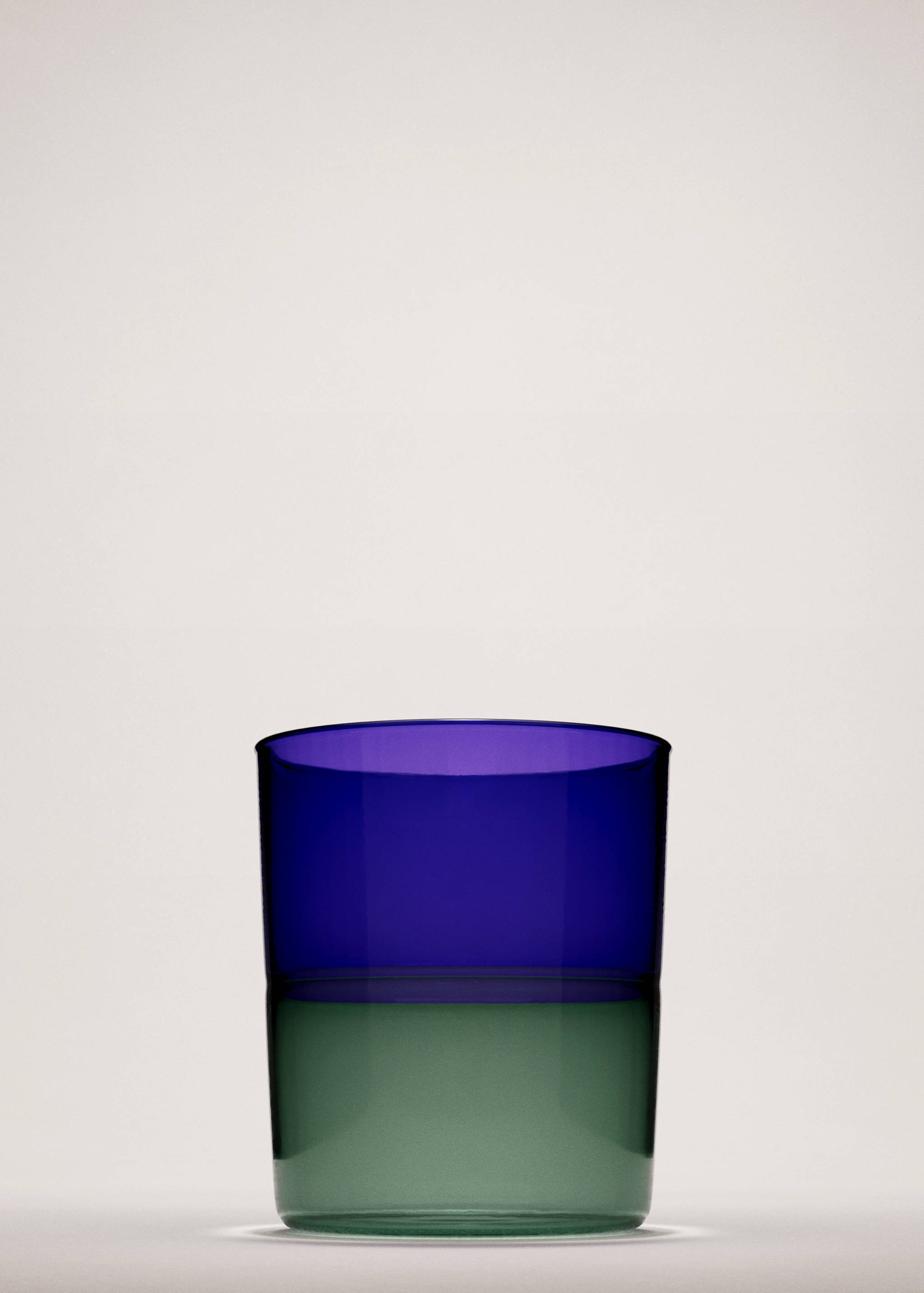 Tweekleurig glas van borosilicaatglas - Overzichtstekening