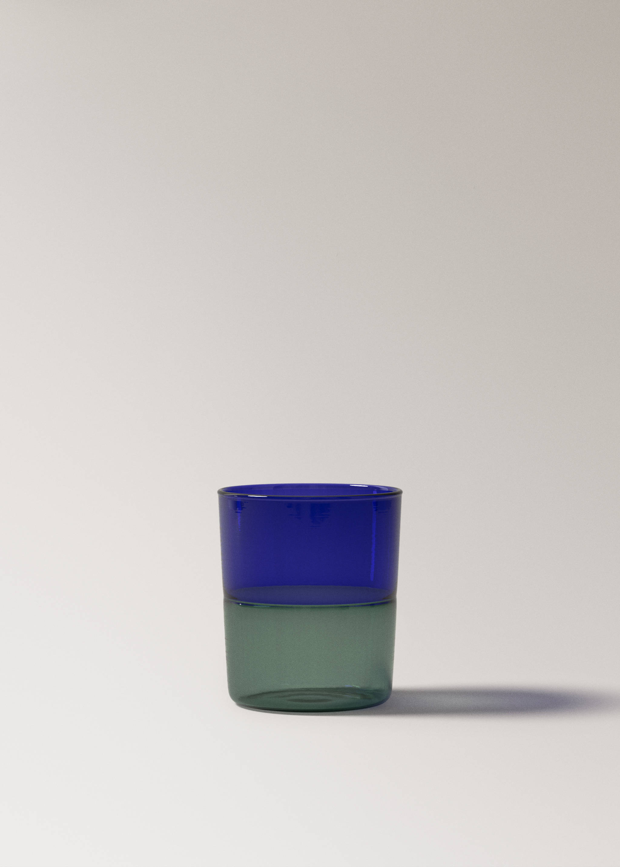 Tweekleurig glas van borosilicaatglas - Artikel zonder model
