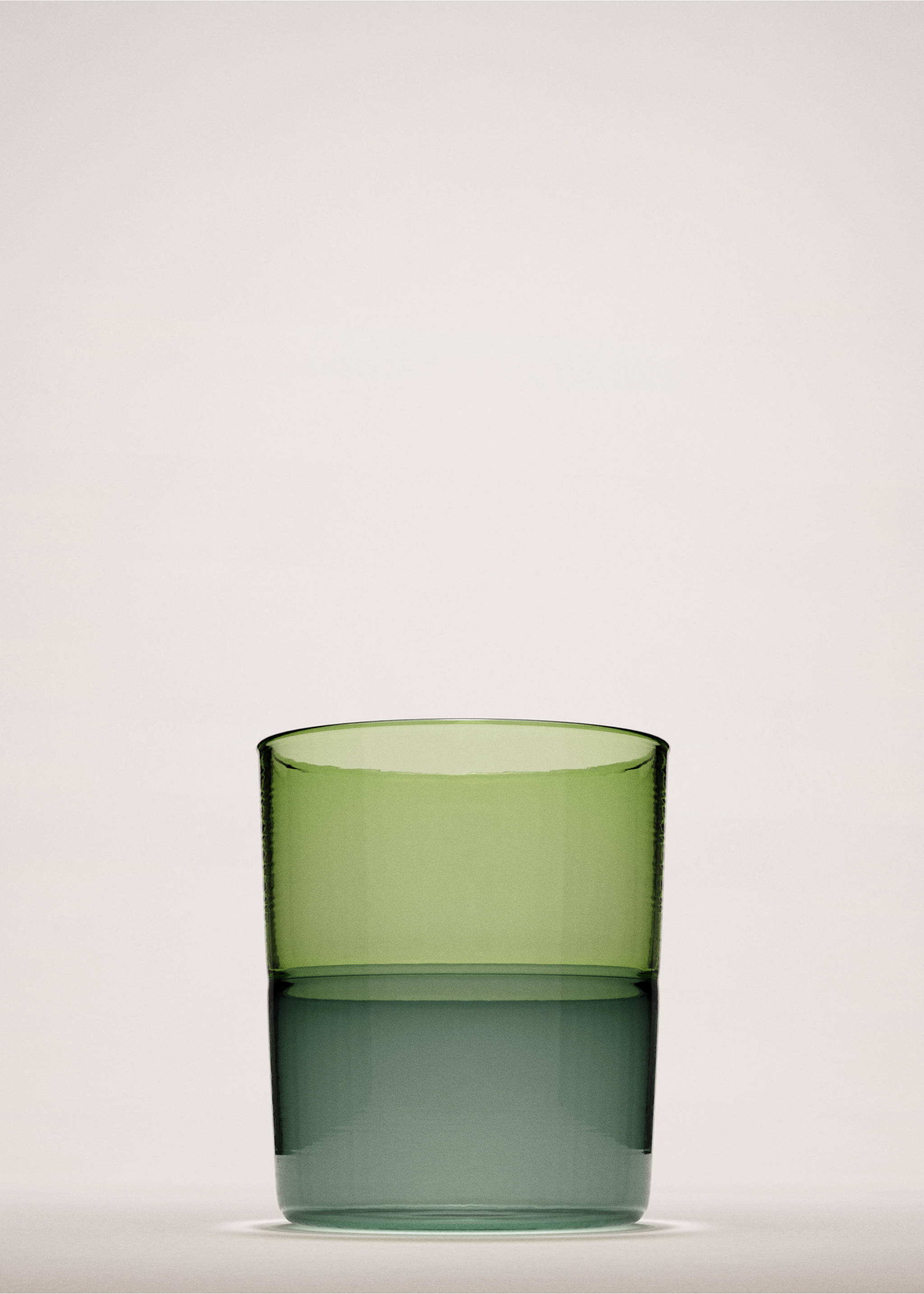 Zweifarbiges Borosilikat-Glas - Allgemeine Ansicht, Petrolblau. Ref: 37043292-00.