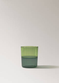 Two-tone borosilicate glass — Petrol Blue 4