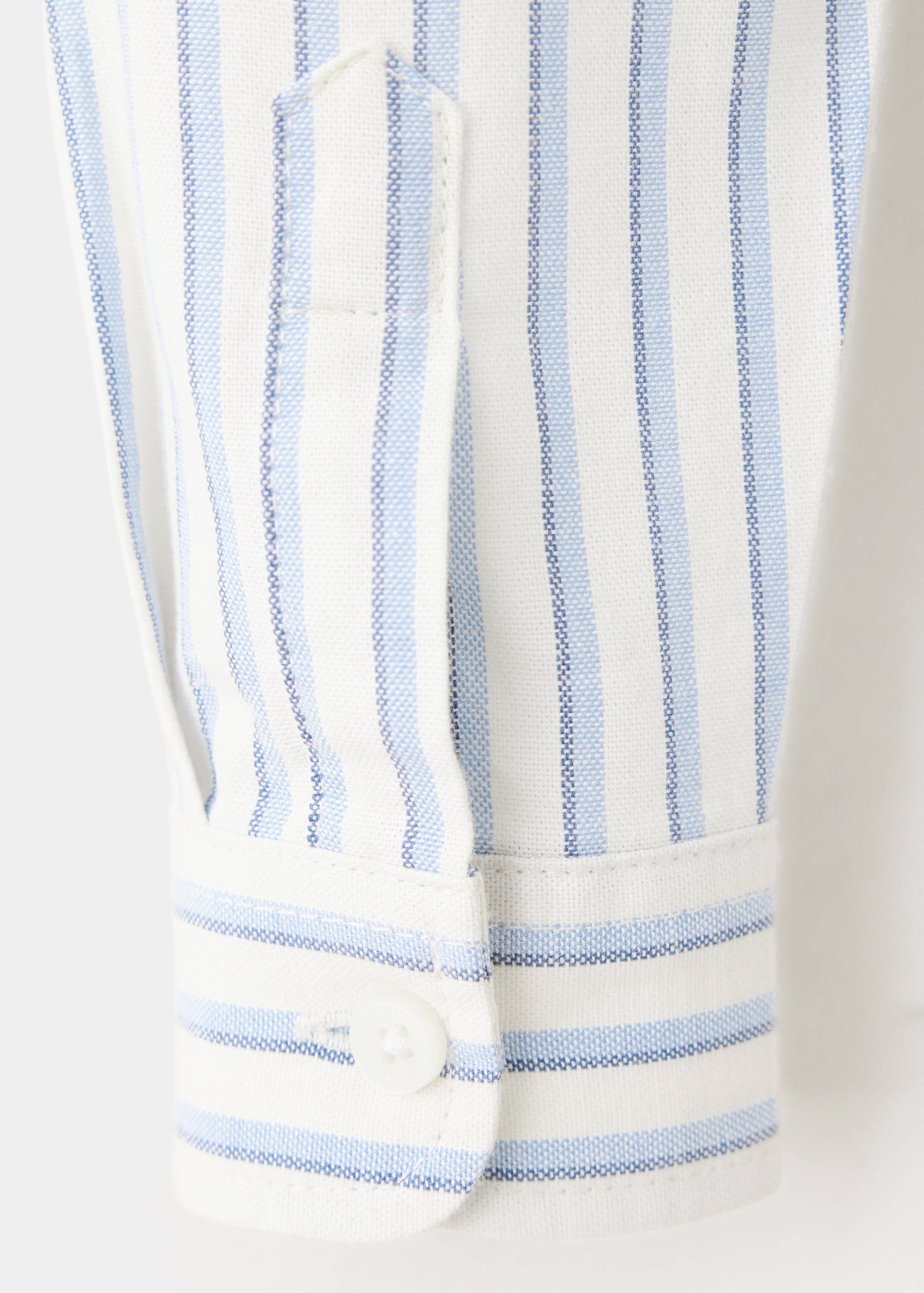 100% cotton striped shirt - Details of the article 0