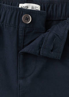Cotton chinos — Navy 3
