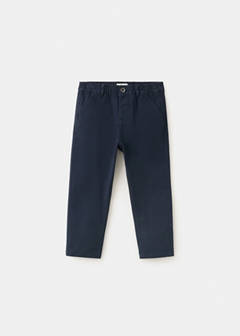 Cotton chinos — Navy 2