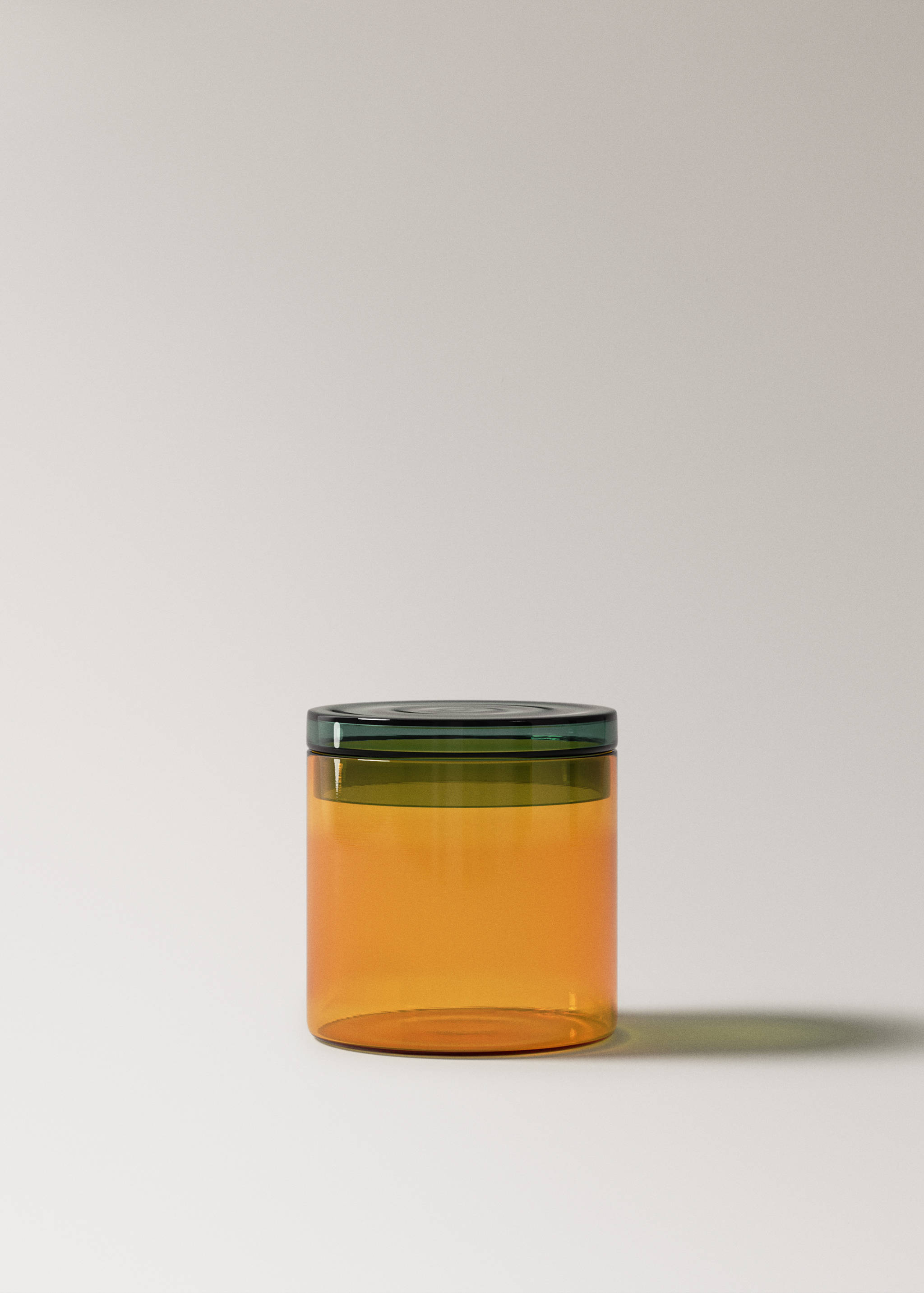 Two-tone glass jar - Article without model