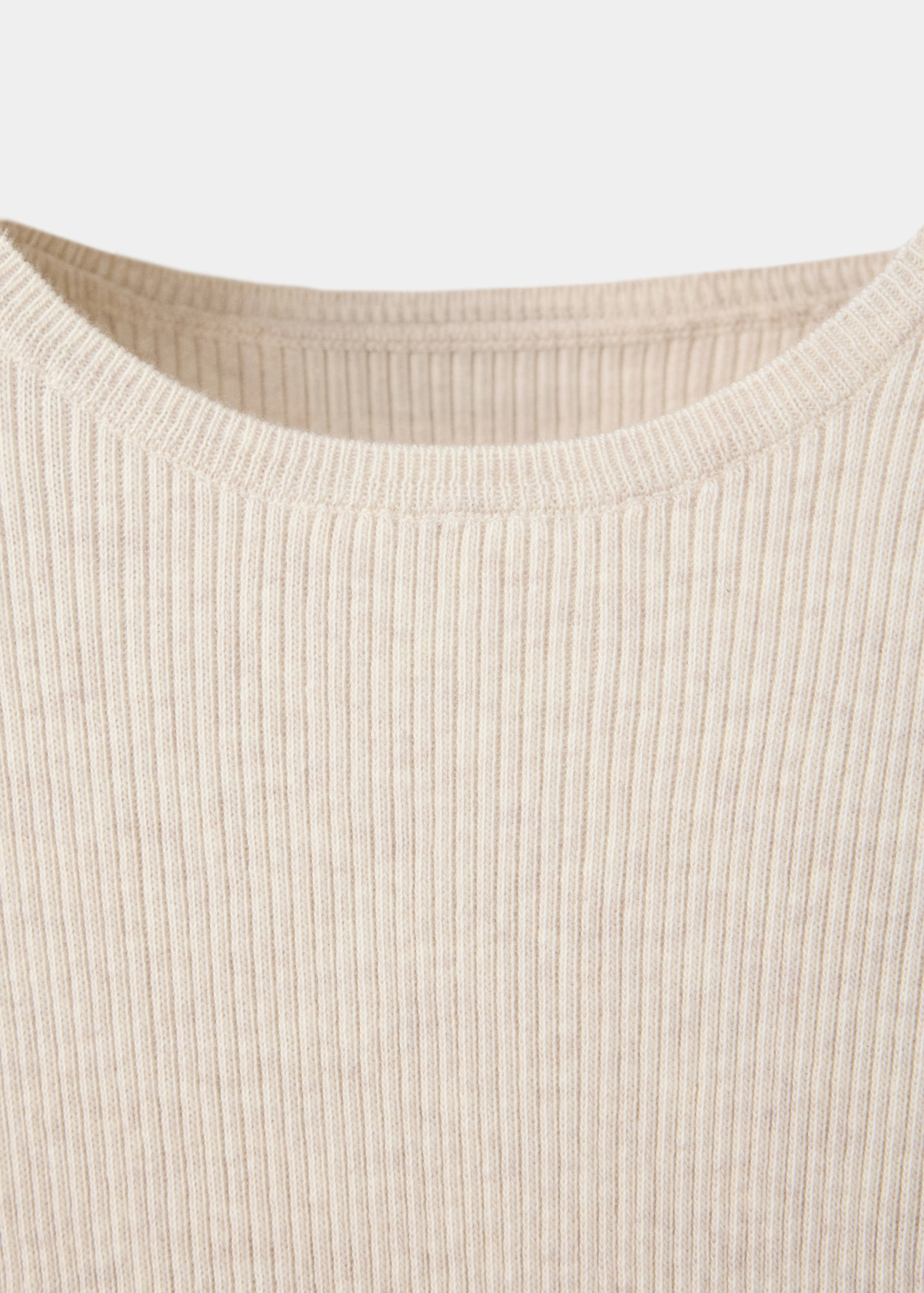 Ribbed knit top - Details of the article 8