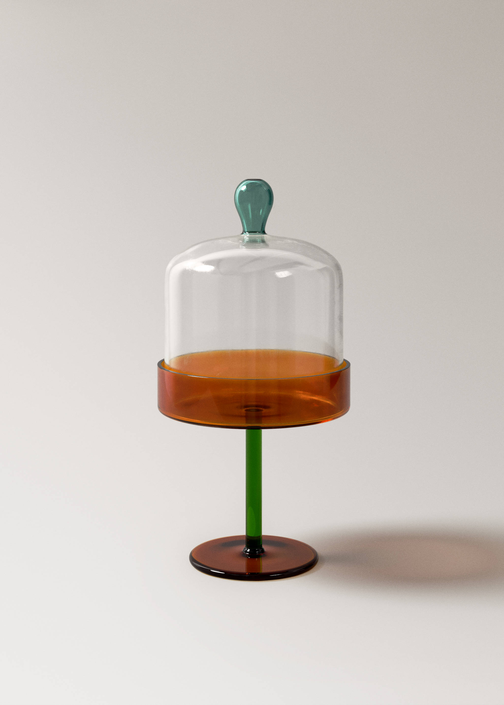 Two-tone borosilicate pie dish - Article without model
