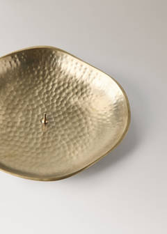 Metallic candleholder — Gold 2