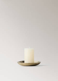 Metallic candleholder — Gold 4