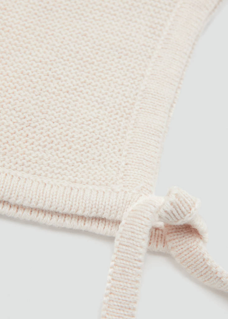 Knit cape — Sand