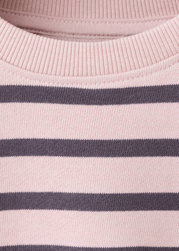 Striped print sweatshirt — Light/Pastel Purple