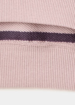 Striped print sweatshirt — Light/Pastel Purple 6