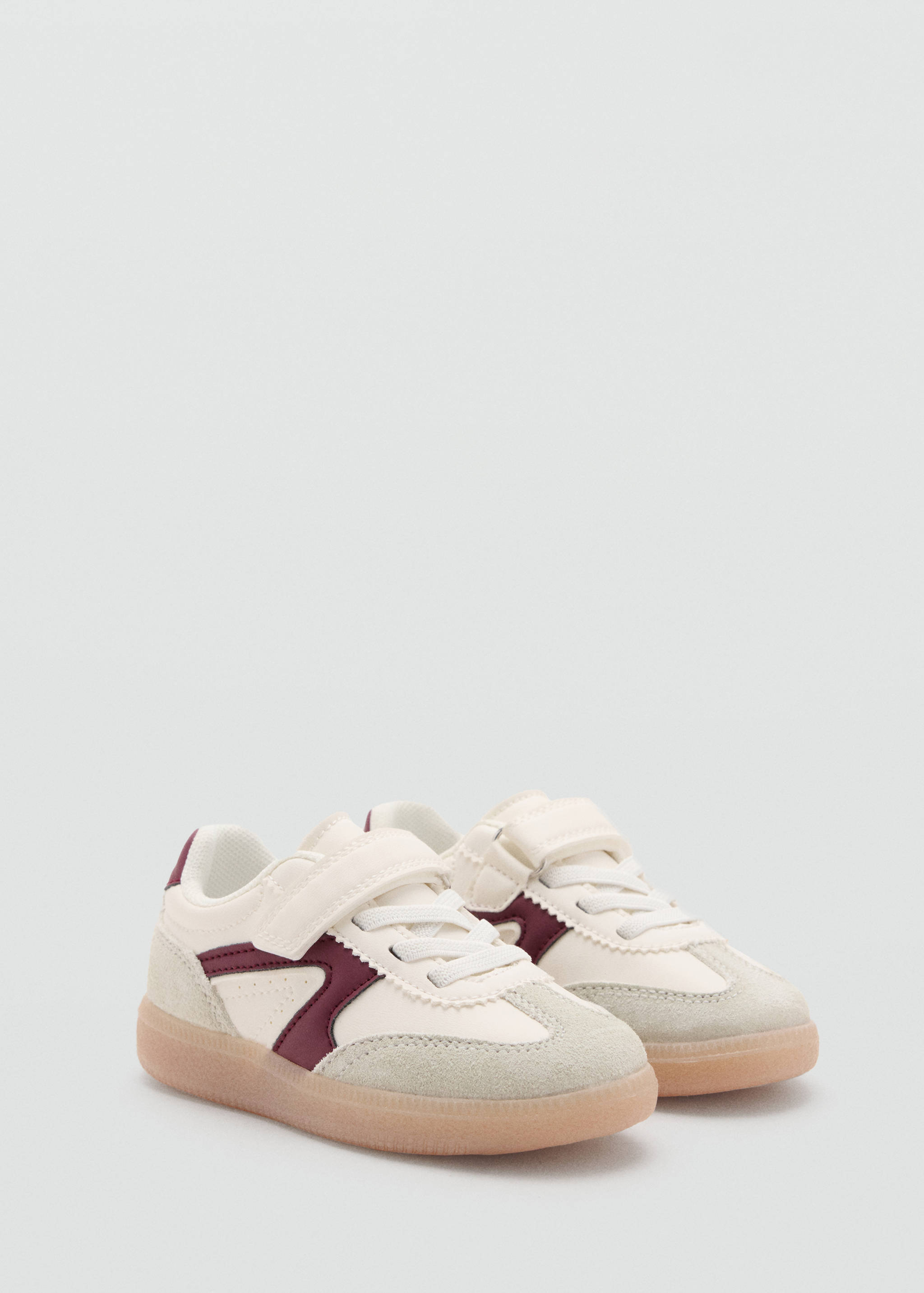 Tweekleurige sportschoenen - Middenvlak