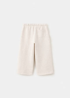 Jogger trousers with stitch detail — Sand 4