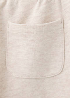 Jogger trousers with stitch detail — Sand 5