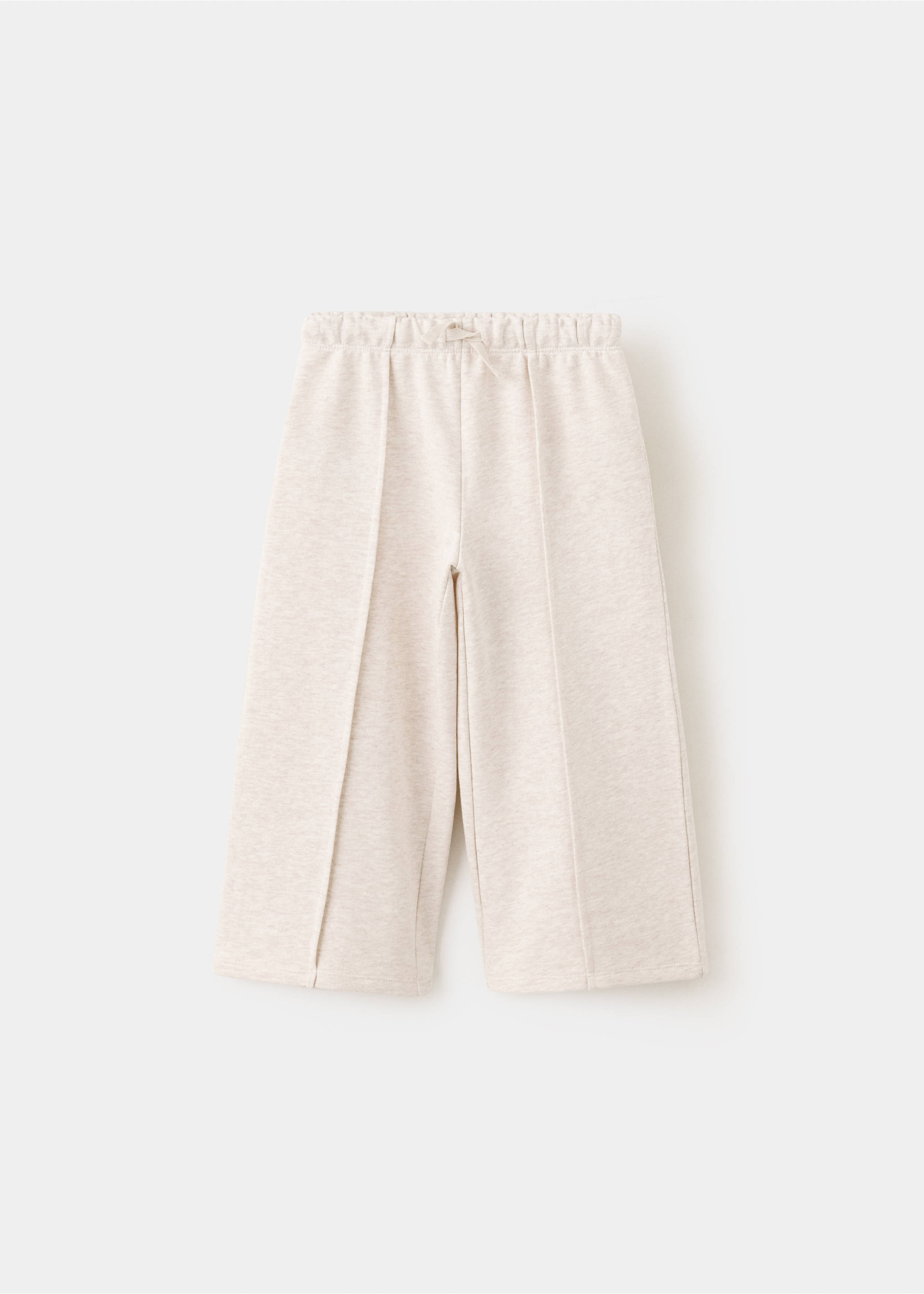 Jogger trousers with stitch detail - Article without model, Sand. Ref: 37043313-00.