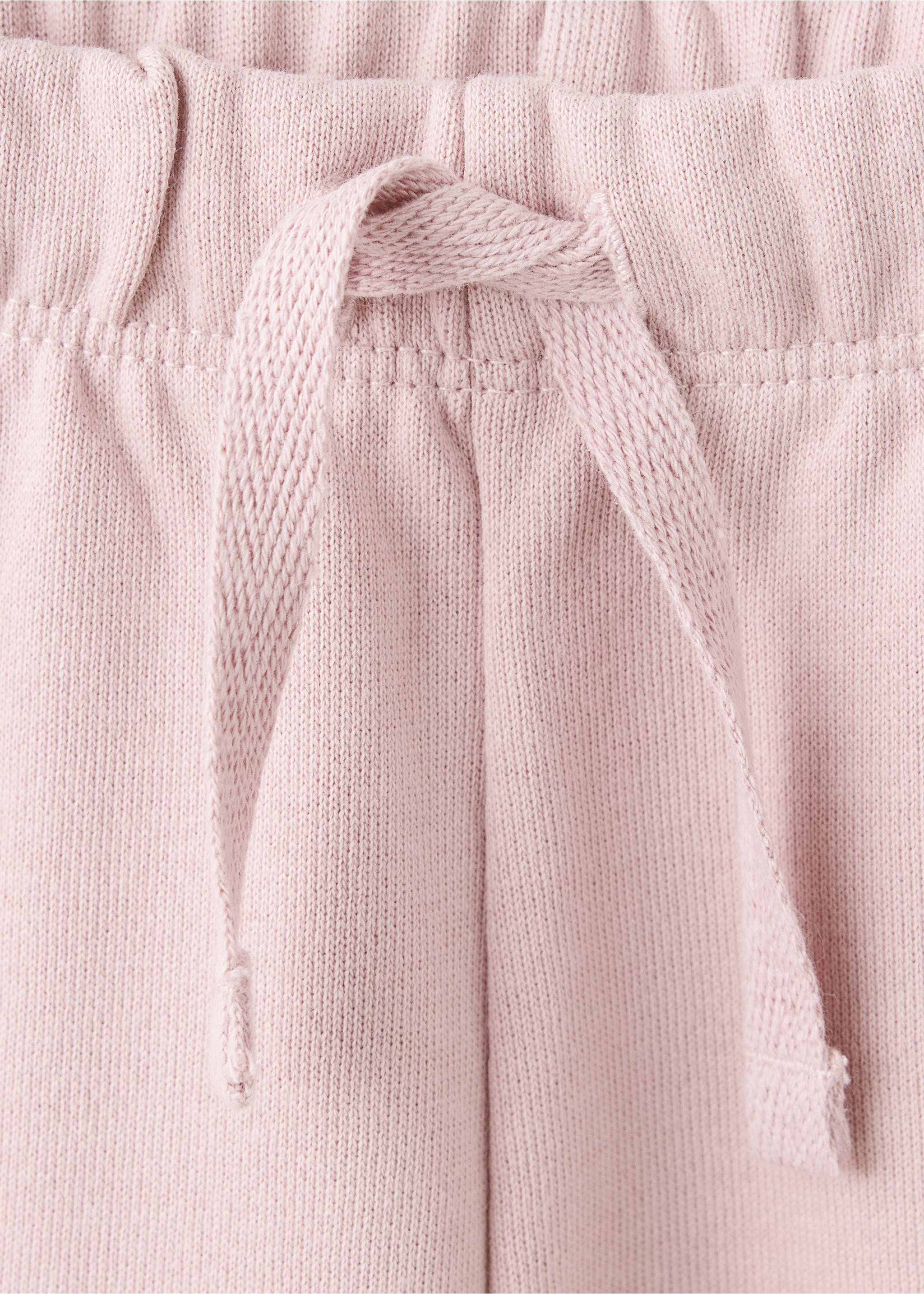 Jogger trousers with stitch detail - Details of the article 8, Pink. Ref: 37043313-00.