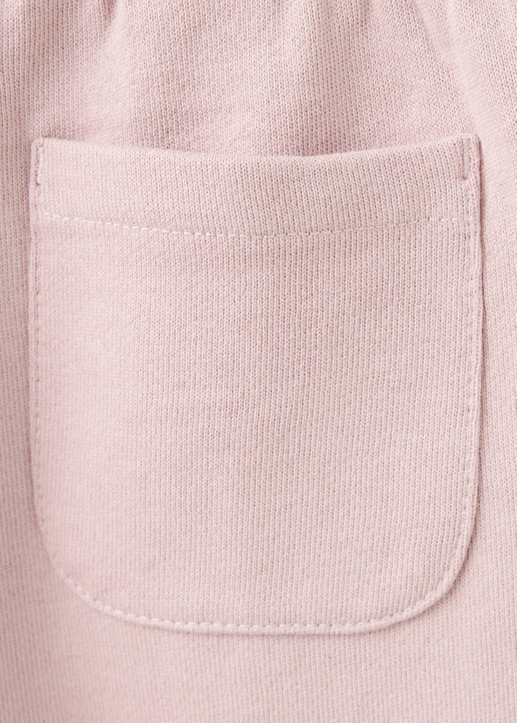 Jogger trousers with stitch detail — Pink
