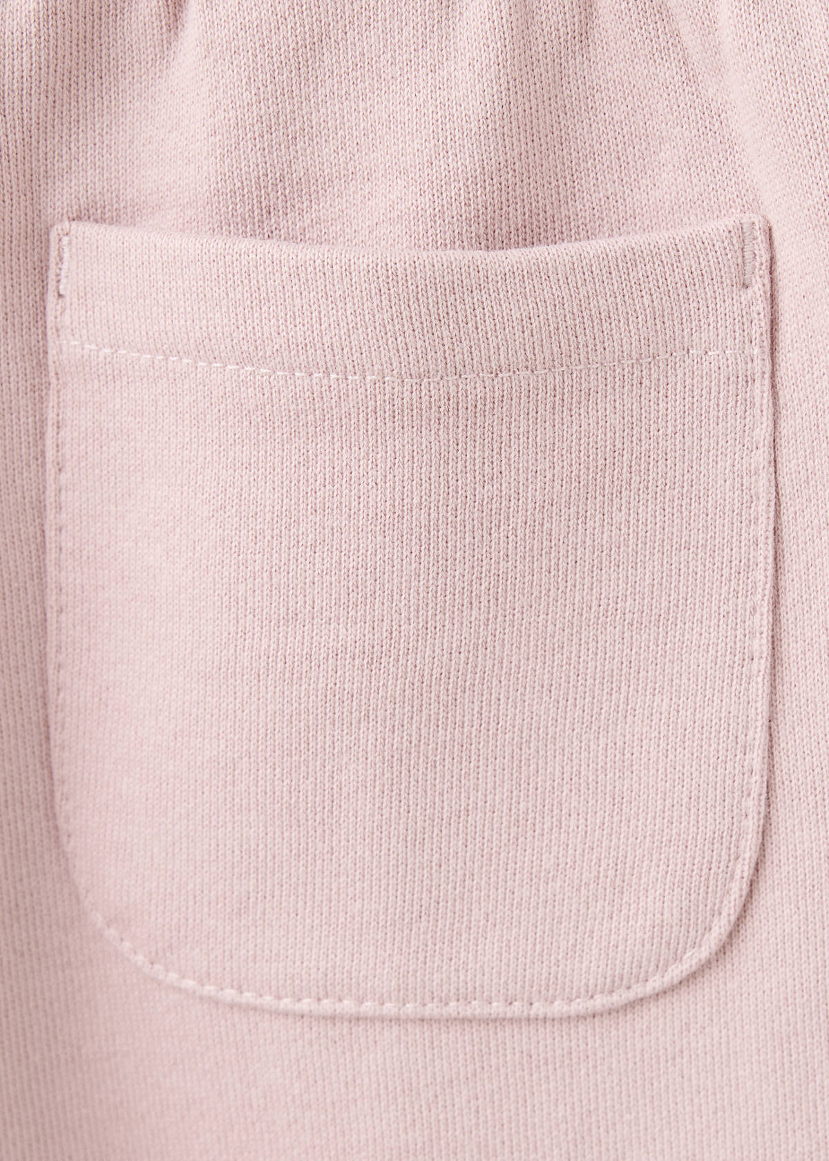 Jogger trousers with stitch detail — Pink