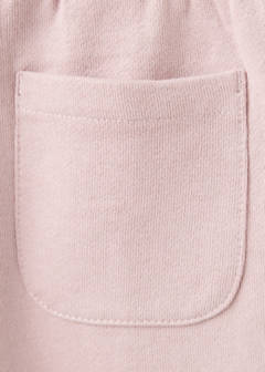 Jogger trousers with stitch detail — Pink 5