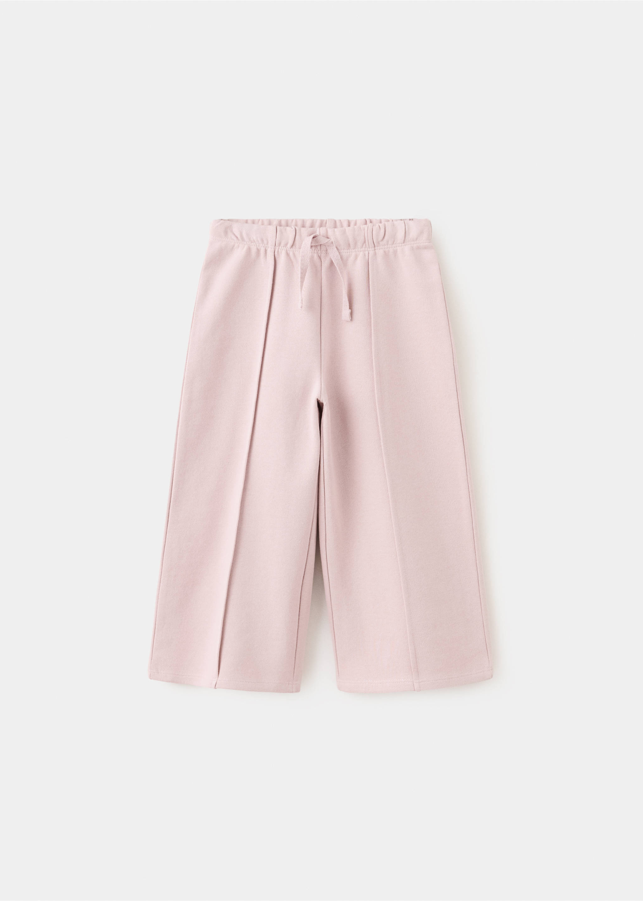 Jogger trousers with stitch detail - Article without model, Pink. Ref: 37043313-00.