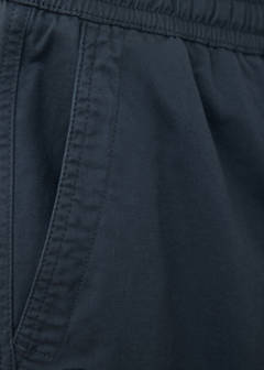 Drawstring straight trousers — Navy 7