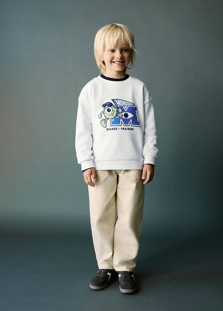 Monsters, Inc. sweatshirt — White