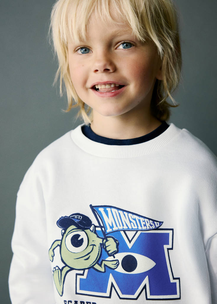 Monsters, Inc. sweatshirt — White