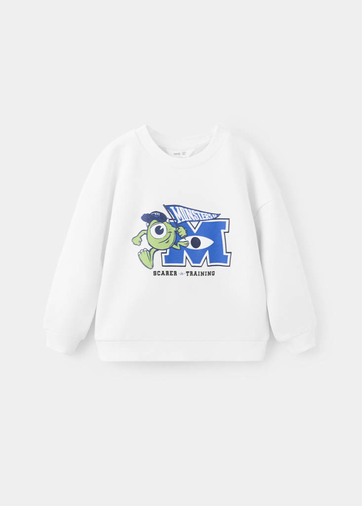 Monsters, Inc. sweatshirt — White