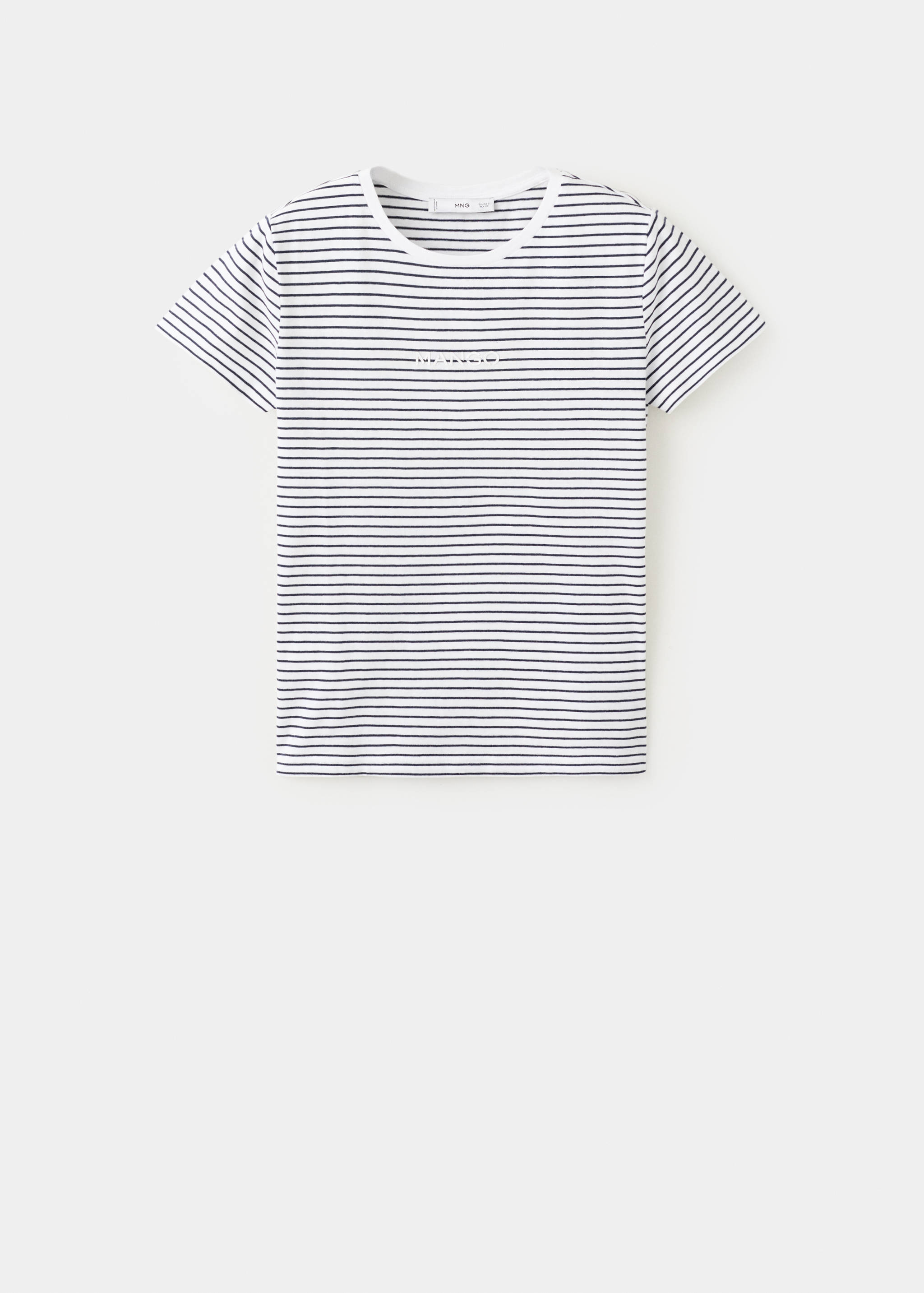 Striped logo T-shirt - Article without model