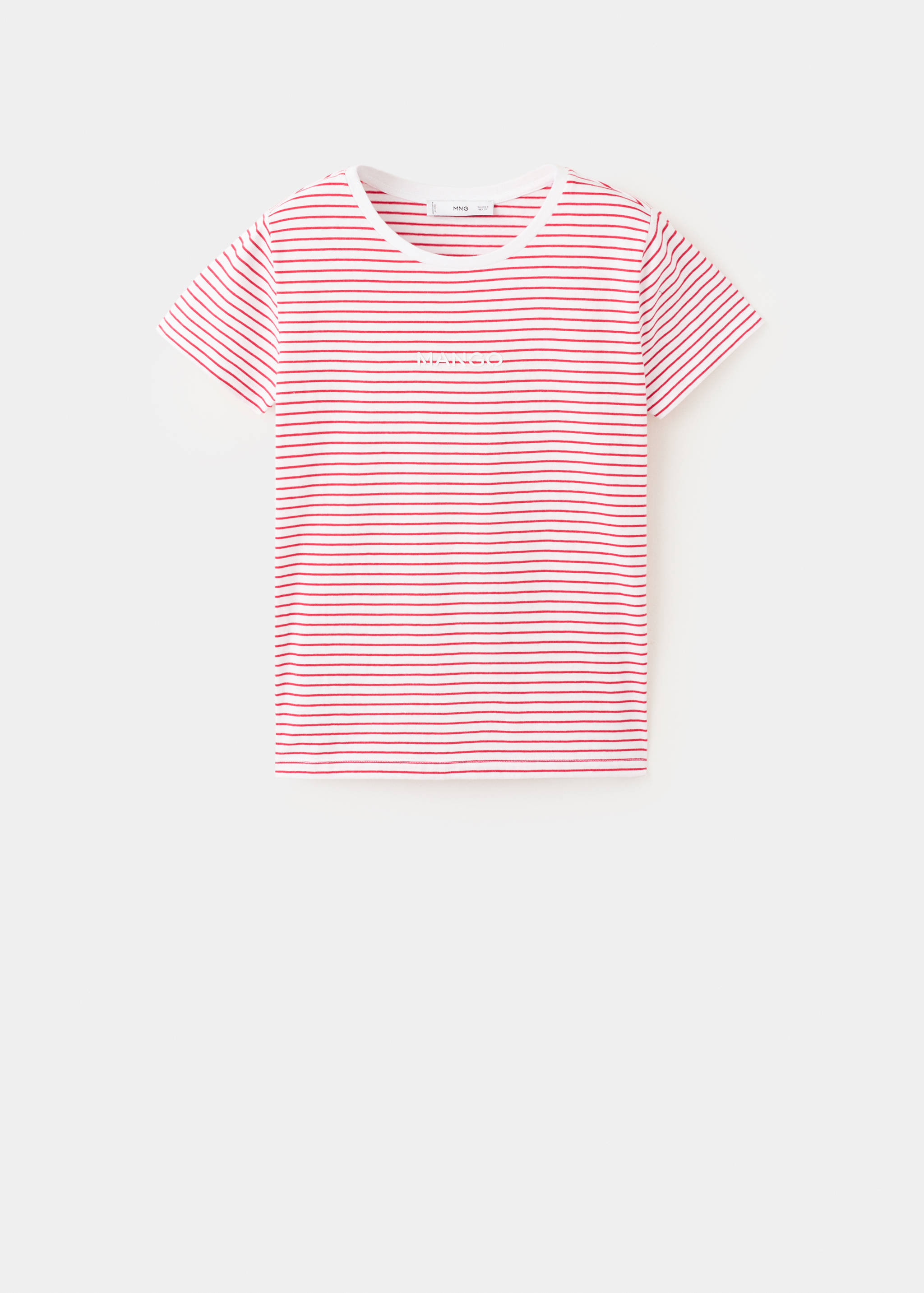 Striped logo T-shirt - Article without model
