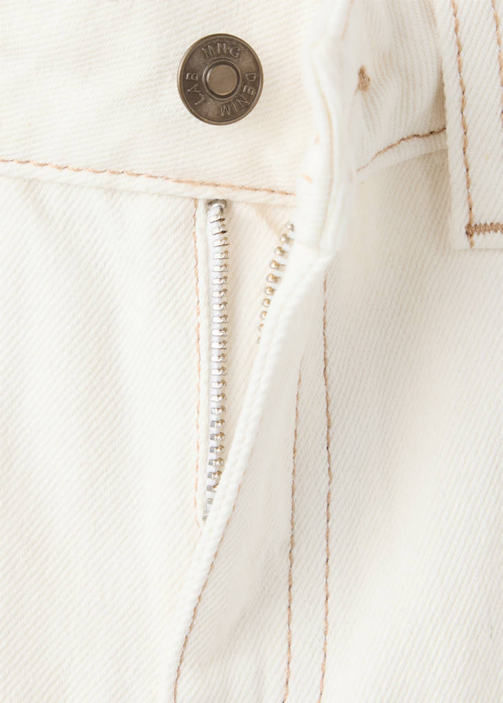 Regular fit jeans with rolled-up hem — Off White