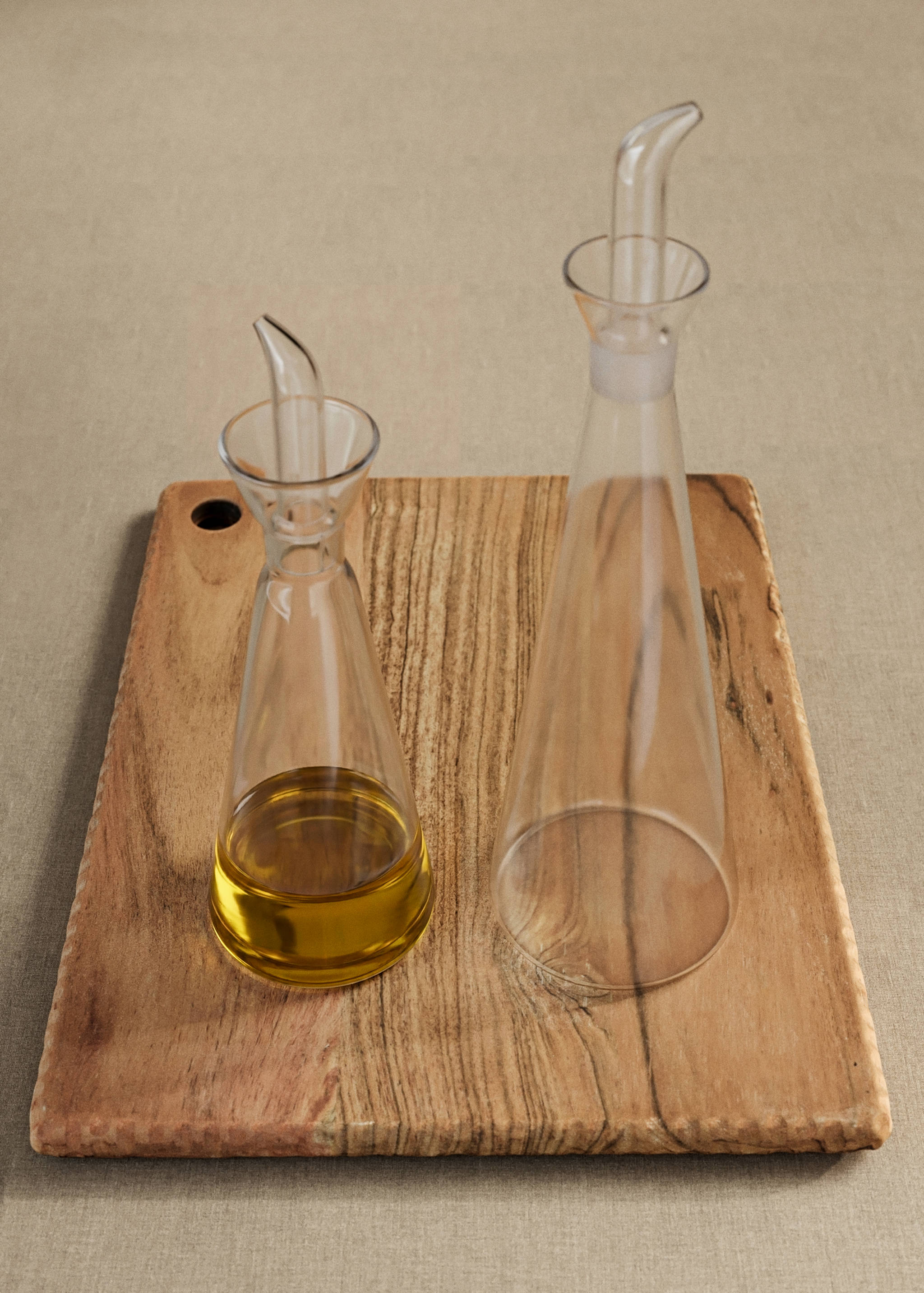 Borosilicate oil dispenser - General plane