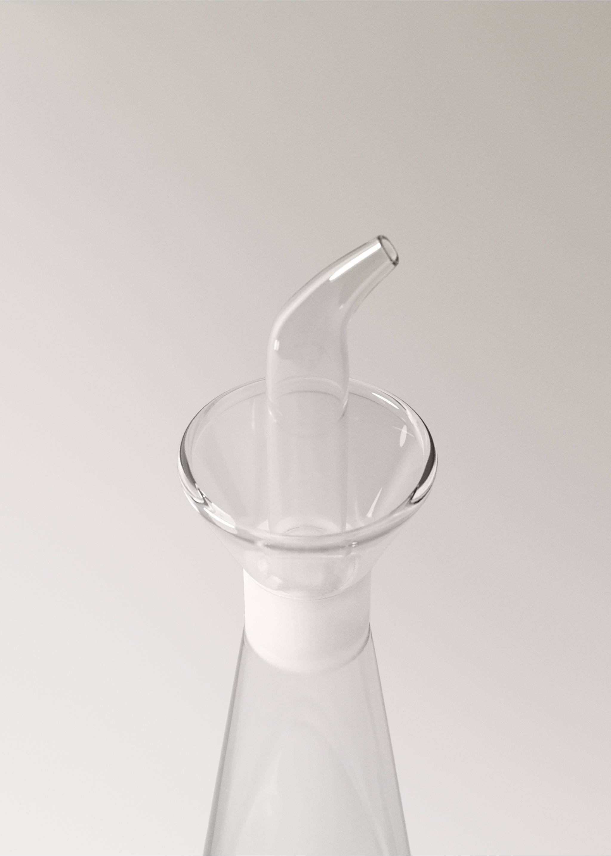 Borosilicate oil dispenser - Details of the article 2, Black. Ref: 37043869-00.