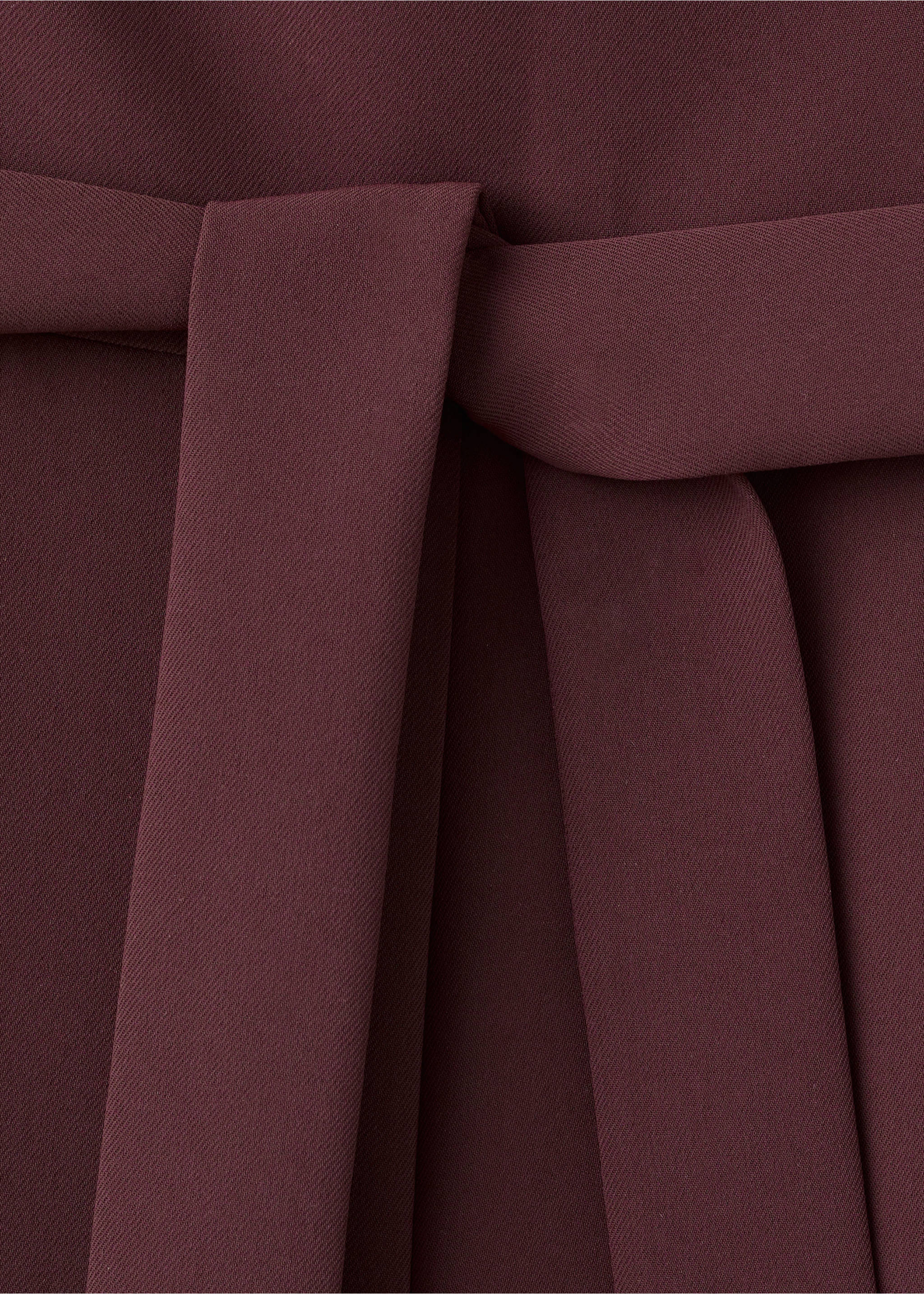Combinaison asymétrique ceinture - Détail de l'article 8, Violet. Ref: 37043872-00.